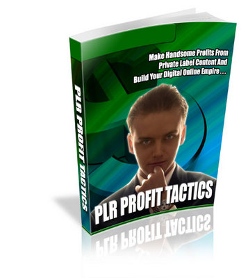 Product picture *new* Plr Profit Tactics - Private Labels Rights Included